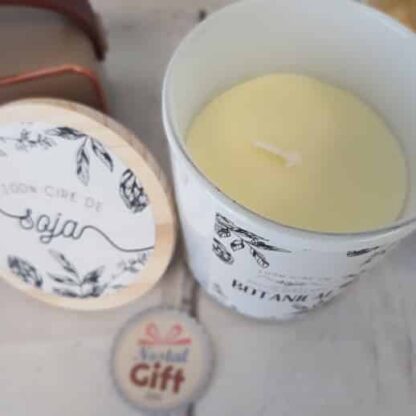 Bougie à la cire végétale 100% soja - Couvercle en bois – Image 2