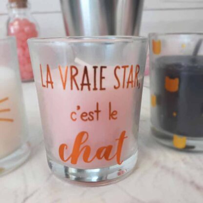Lot de 3 bougies Chat – Image 2