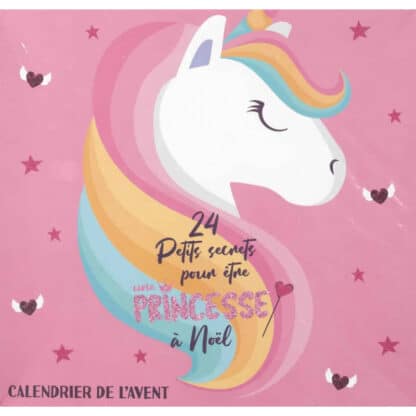 Calendrier de l'avent pour enfant - Licorne