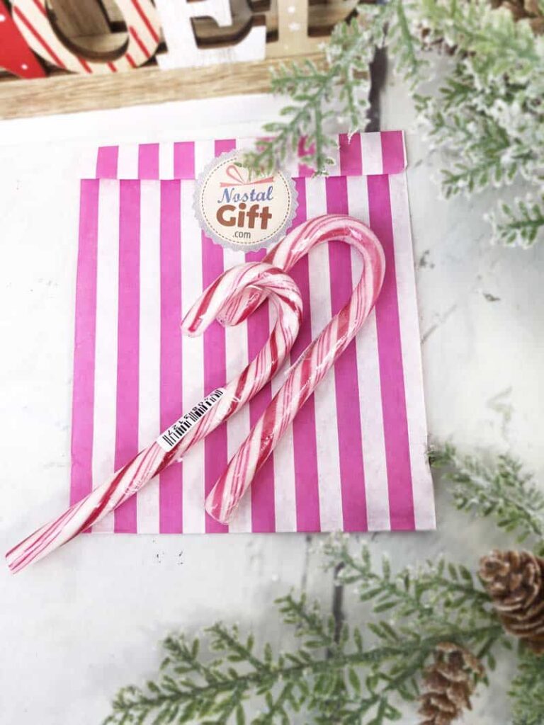 30 Cannes De Noël En Plastique Rouge Et Blanc - 12,5 Cm, Avec Cordon Doré, Pour Décorer Le Sapin - 12