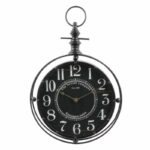 Horloge Murale aspect fer forgé - 27 cm