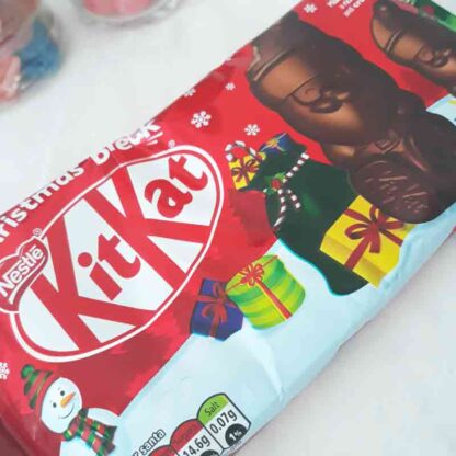 Anti-gaspi: Père Noel au chocolat à croquer Kit Kat x5