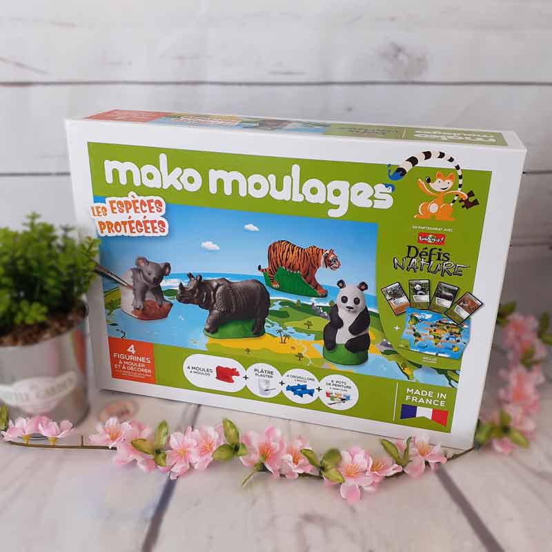 Mako moulages Balade en Foret - kit loisir créatif animaux