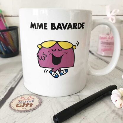 Monsieur Madame - Mug géant Mme Bavarde