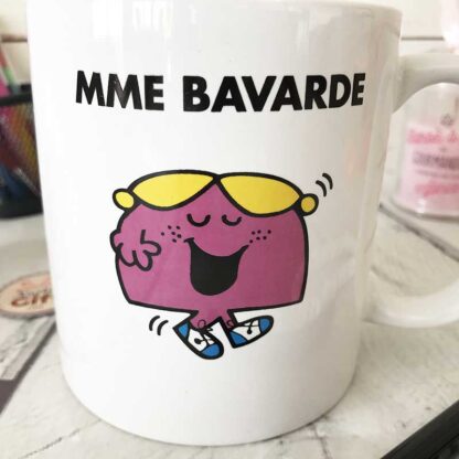 Monsieur Madame - Mug géant Mme Bavarde