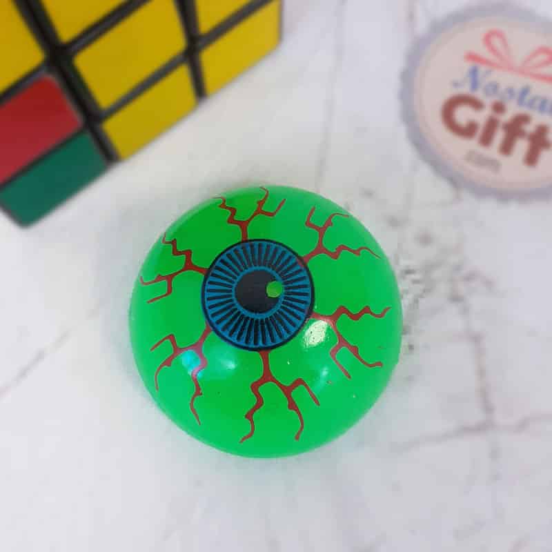 Puce sauteuse à motifs - Vert, Oeil