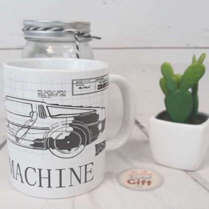 Mug retour vers le futur - Time Machine Plan
