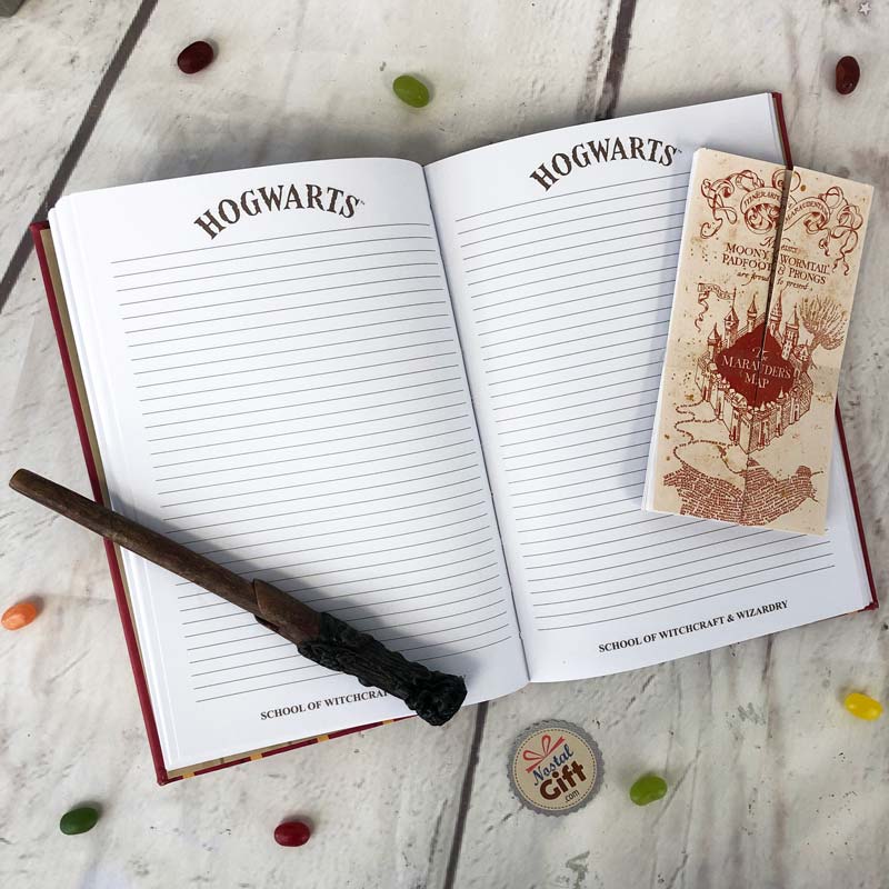 Harry Potter - Coffret cadeau papeterie : cahier, stylo et carte