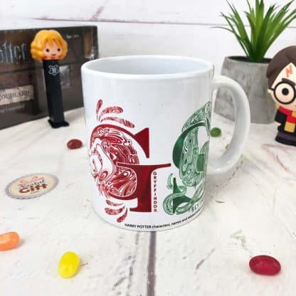 Harry Potter - Mug monogrammes des 4 Maisons
