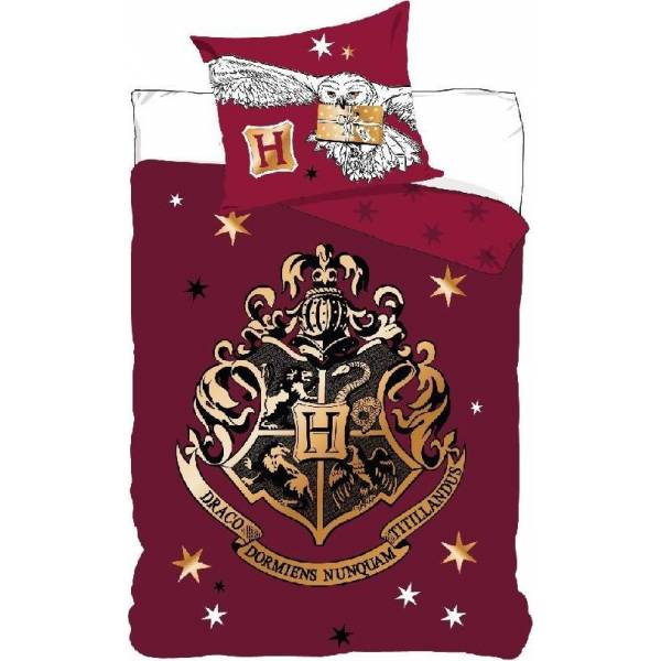 Parure de lit - Housse de couette Harry Potter en coton - 2 Personnes