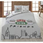 Friends - Parure de lit - 2 personnes - Central Perk (240 x 220 cm)
