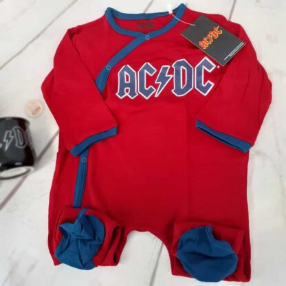 AC/DC - Barboteuse body pour bébé