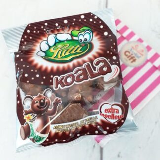 Lutti - Guimauves koala en chocolat au lait et arôme naturel de vanille  ( 100 g )