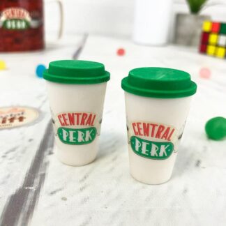 Friends - Lot de 2 Gommes Central Perk parfumées arôme café