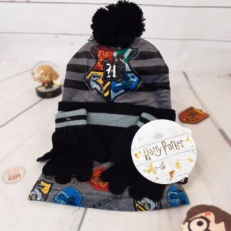 Harry Potter - Ensemble bonnet, cache-cou et gants pour enfant Poudlard