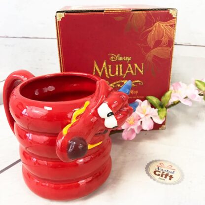 Mug Disney 3D Mulan - Dragon Mushu