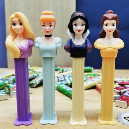 Pez princesses disney : Cendrillon, La Petite Sirène, Blanche Neige, Belle, Raiponce, Aurore et Jasmine