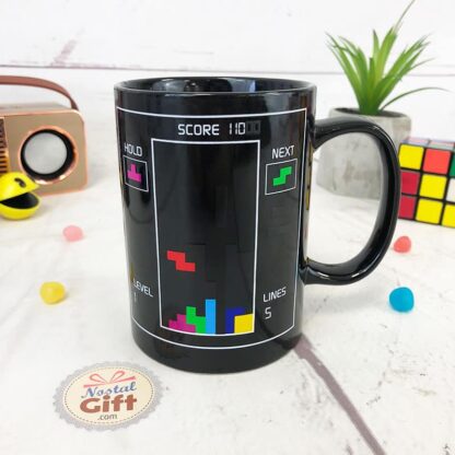 Mug thermoréactif Tetris