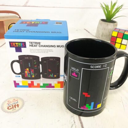 Mug thermoréactif Tetris