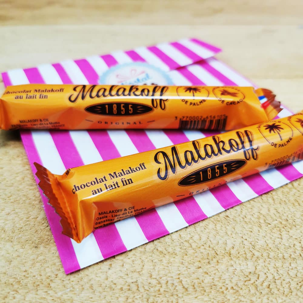 Le Malakoff 1855 - Chocolat au lait fin noisette x 2