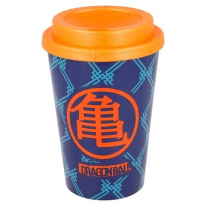 Dragon ball - Mug de transport orange et bleu (390 ml)