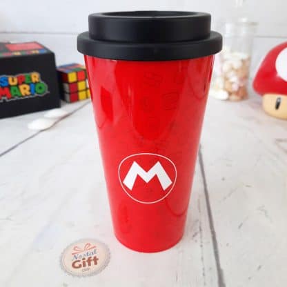 Mug de transport double paroi étoile Super Mario (520 ml)
