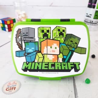 Boîte à goûter/ déjeuner - Minecraft