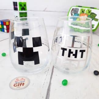Minecraft - Lot de 2 verres