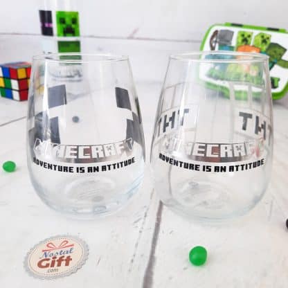 Minecraft - Lot de 2 verres