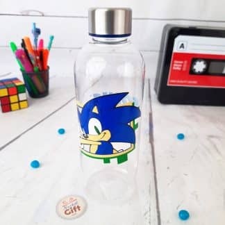 Sonic The Hedgehog - Bouteille d'eau transparente