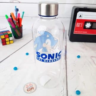 Sonic The Hedgehog - Bouteille d'eau transparente