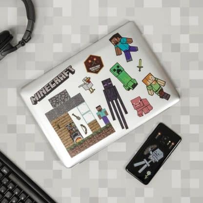 Minecraft - Autocollants pour ordinateurs, tablettes, smartphones