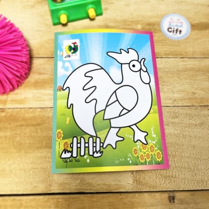 Carte à gratter/ coloriage – Image 33