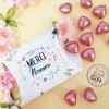 Boîte "Merci Nounou" - Perle de bain senteur rose x 12 - Collection florale