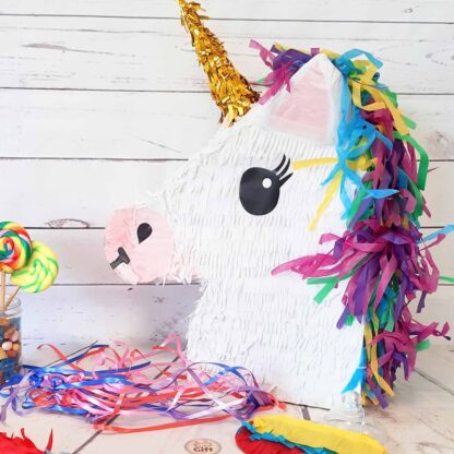 Piñata tête de Licorne - 20 jouets