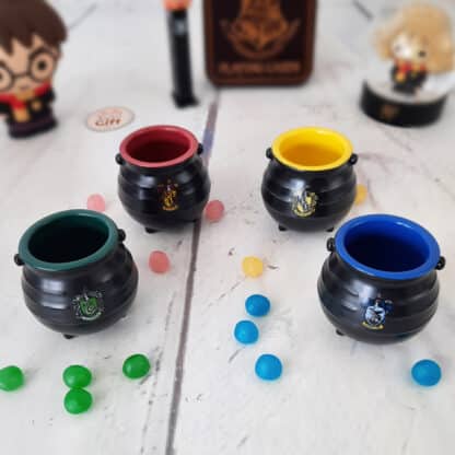Harry Potter - Set de 4 mini tasses chaudrons à expresso