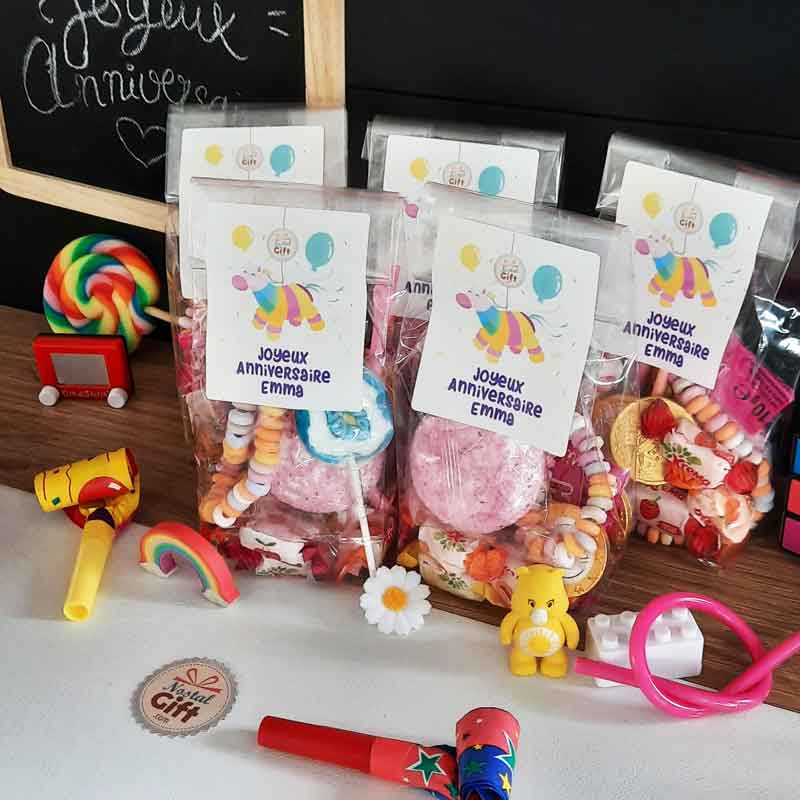 12 Peppa Pig Fête D'Anniversaire Goody Chouette Cadeau faveur Candy Sacs Enfants Filles Garçons