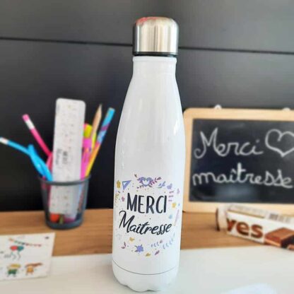 Bouteille de transport isotherme - Pour le meilleur des Papas - Cadeau Papa