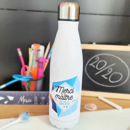 Bouteille de transport isotherme - Pour le meilleur des Papas - Cadeau Papa