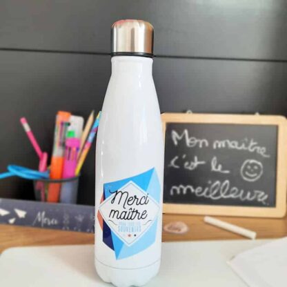 Bouteille de transport isotherme - Pour le meilleur des Papas - Cadeau Papa