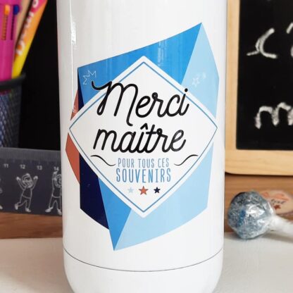Bouteille de transport isotherme - Pour le meilleur des Papas - Cadeau Papa