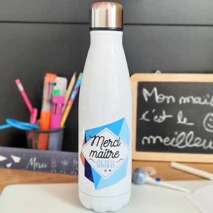 Bouteille de transport isotherme - Pour le meilleur des Papas - Cadeau Papa