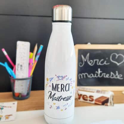 Bouteille de transport isotherme - Pour le meilleur des Papas - Cadeau Papa
