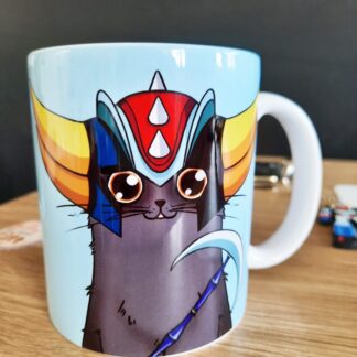 Mug bleu CatVador  - Mug Cadeau Original