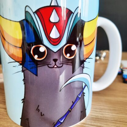 Mug bleu CatVador  - Mug Cadeau Original