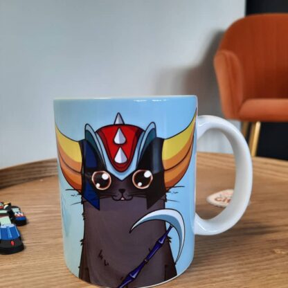 Mug bleu CatVador  - Mug Cadeau Original