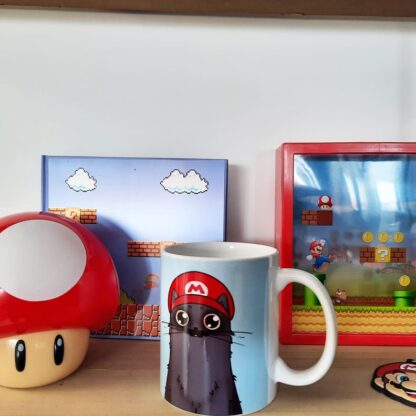 Mug Mario Cat - casquette rouge – Image 6