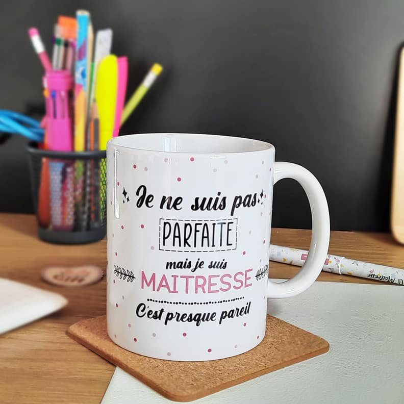 Mug Papa presque Parfait - Cadeau anniversaire