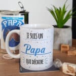 Bouteille de transport isotherme - Pour le meilleur des Papas - Cadeau Papa