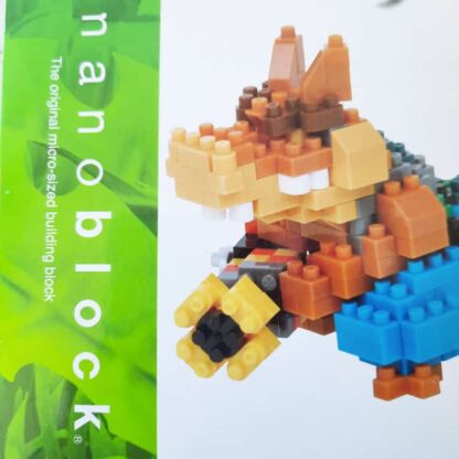 Nanoblock - Crash Bandicoot - Dingodile - Figurine mini à monter